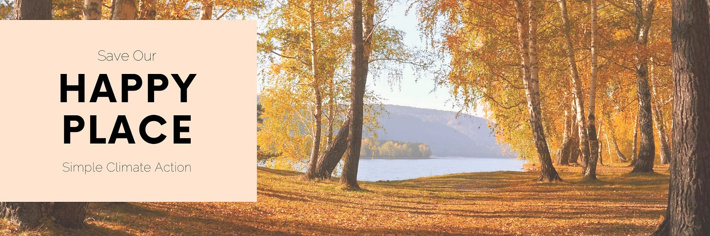 Save Our Happy Place. Simple Climate Action