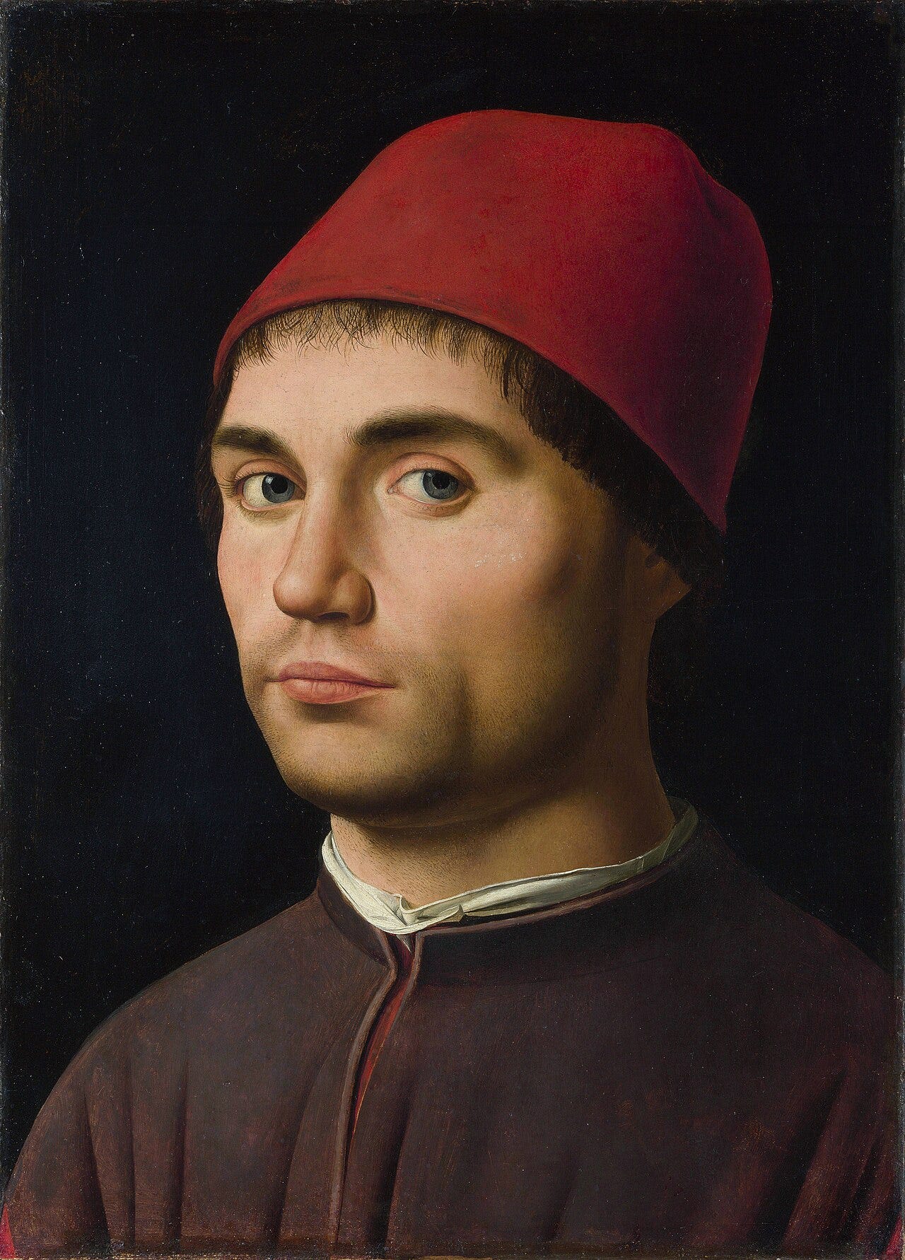 Antonello three quarter portrait Antonello three quarter portrait