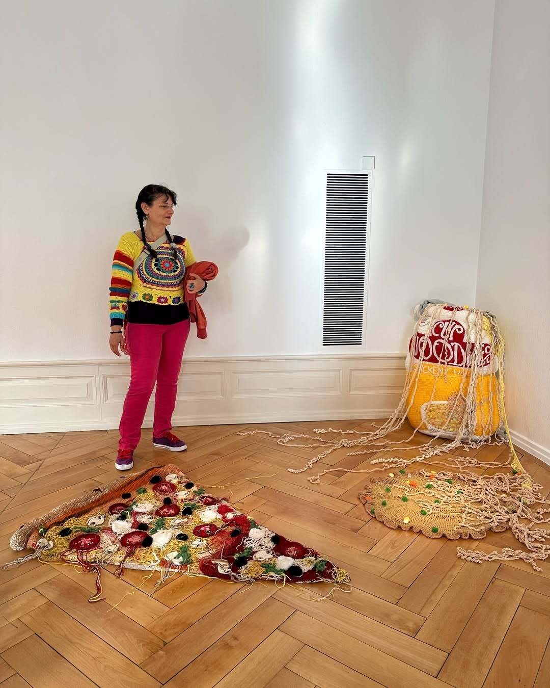 Sabina Speich's Crochet Giantfood: A Playful Manifesto on Excess