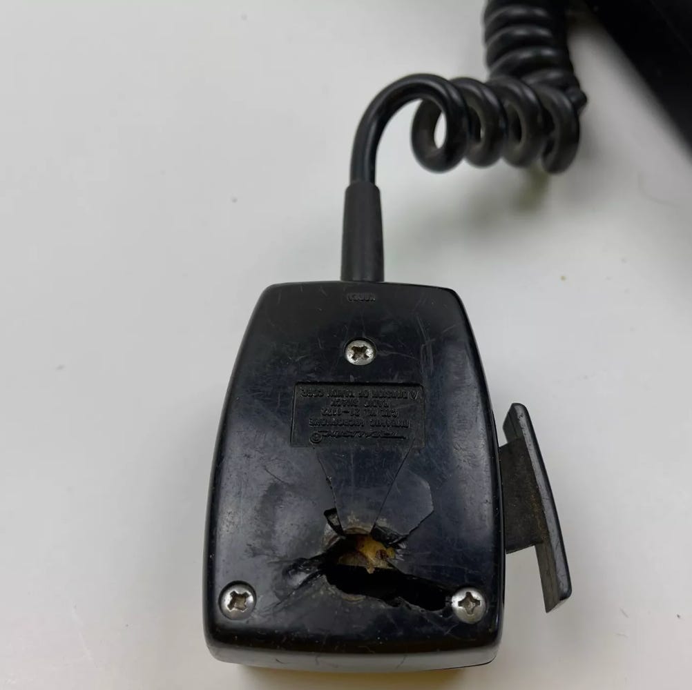 cb radio handset circsa 1970