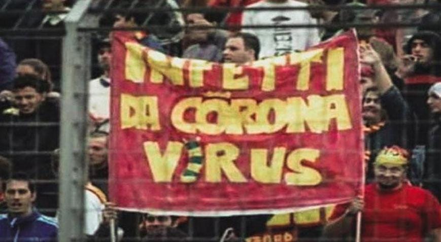 Coronanın statlarda ilk görünüşü 16 yıl önce o pankart... Coronanın statlarda ilk görünüşü 16 yıl önce o pankart...