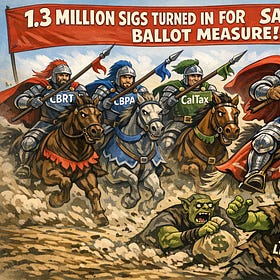 *Breaking News* Save Prop. 13 Taxpayer Champions Turn In 1.3 Million Signatures For November Ballot Measure