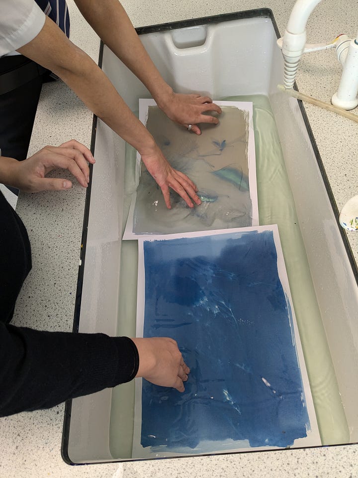 cyanotype process