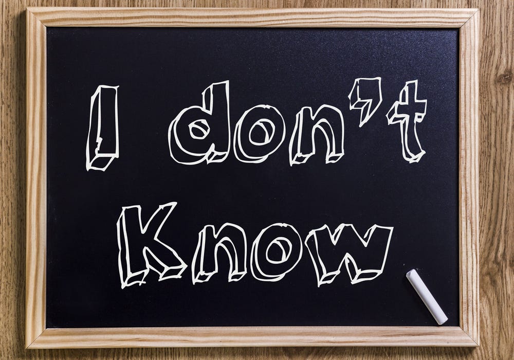 Importance of Saying: "I Don't Know" - MuslimMatters.org