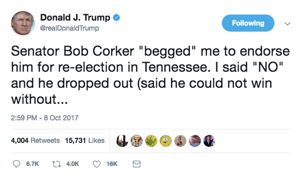 Donald Trump's baffling feud with GOP Sen. Bob Corker, explained | Vox