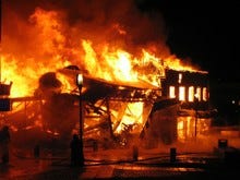 Burning Building