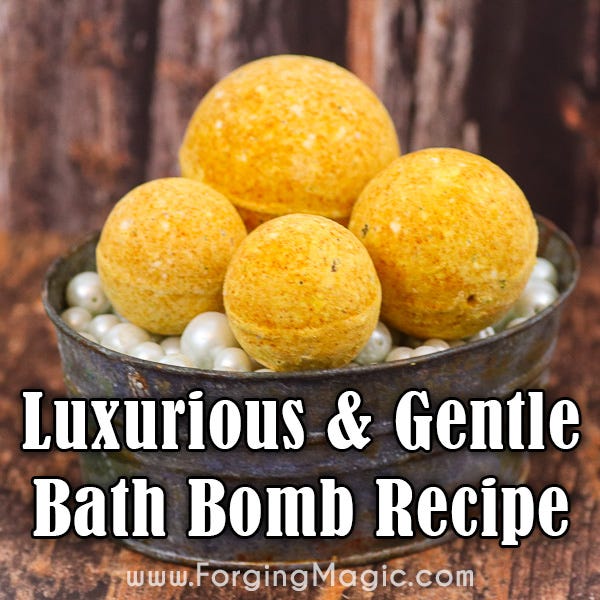 Natural Bath Bomb Recipe