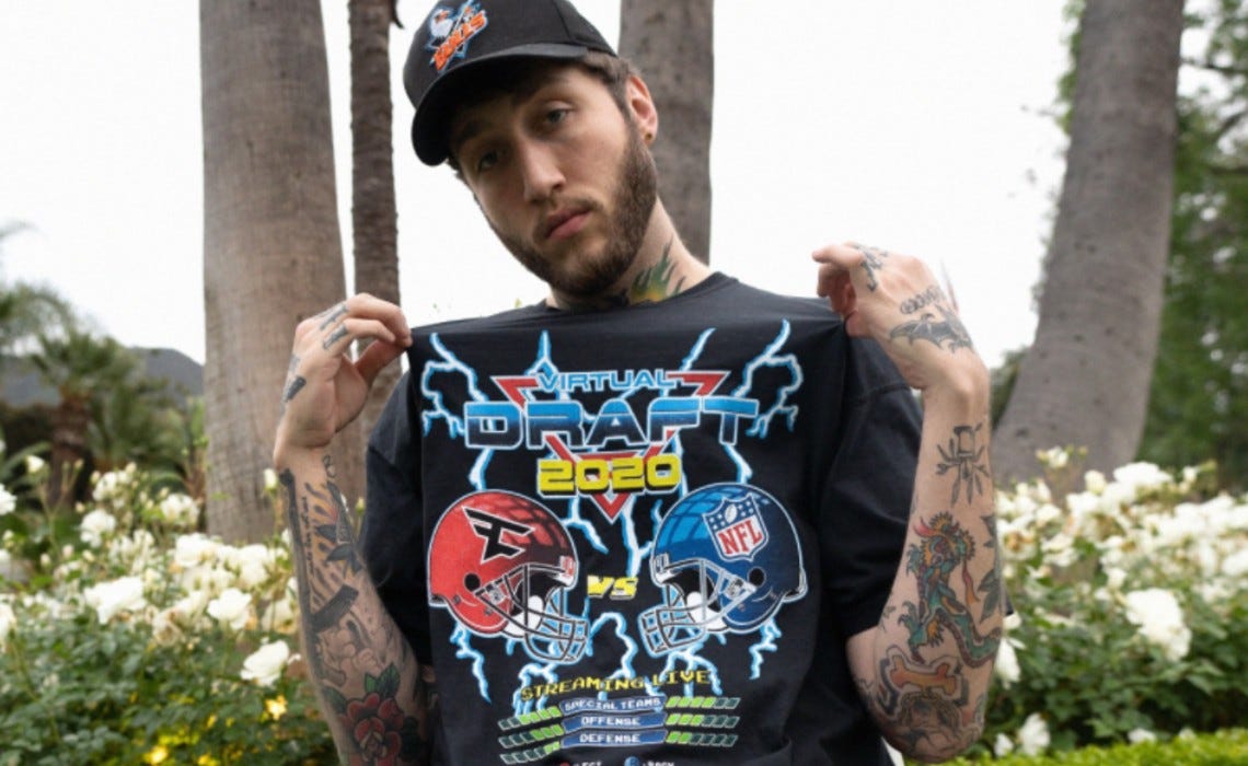 FaZe Clan Forges Merch Deal With NFL In Honor Of League's First ... FaZe Clan Forges Merch Deal With NFL In Honor Of League's First ...
