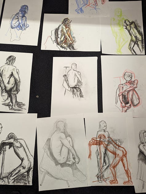 life drawing male nude cardiff aberdare
