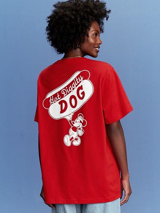 View large product image 2 of 7. Old Navy x Disney© Mickey Mouse Graphic T-Shirt View large product image 2 of 7. Old Navy x Disney© Mickey Mouse Graphic T-Shirt