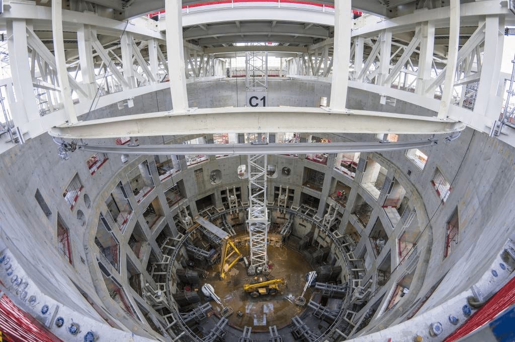 The ITER tokamak device. Image Credits: Oak Ridge National Laboratory / Flickr / Creative Commons The ITER tokamak device. Image Credits: Oak Ridge National Laboratory / Flickr / Creative Commons