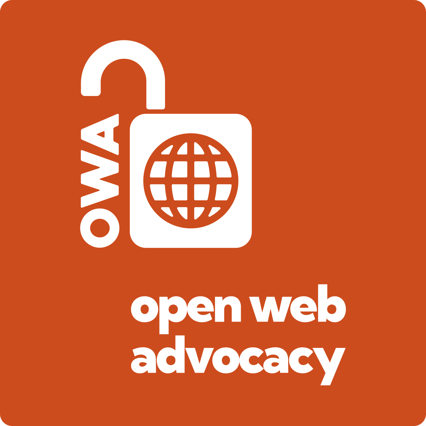 Open Web Advocacy logo
