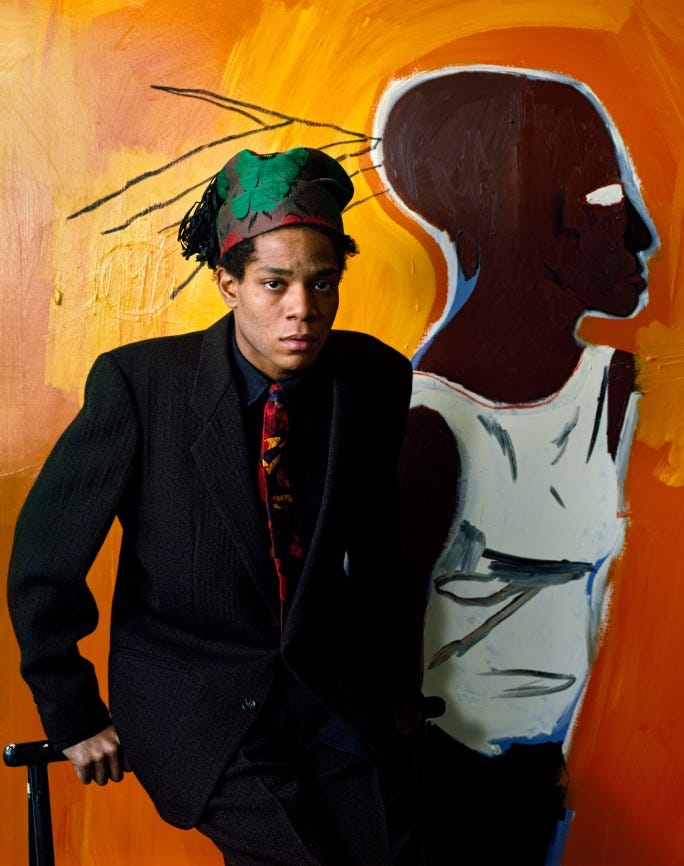 Jean-Michel Basquiat Died For Our Sins - by Stacey Eskelin