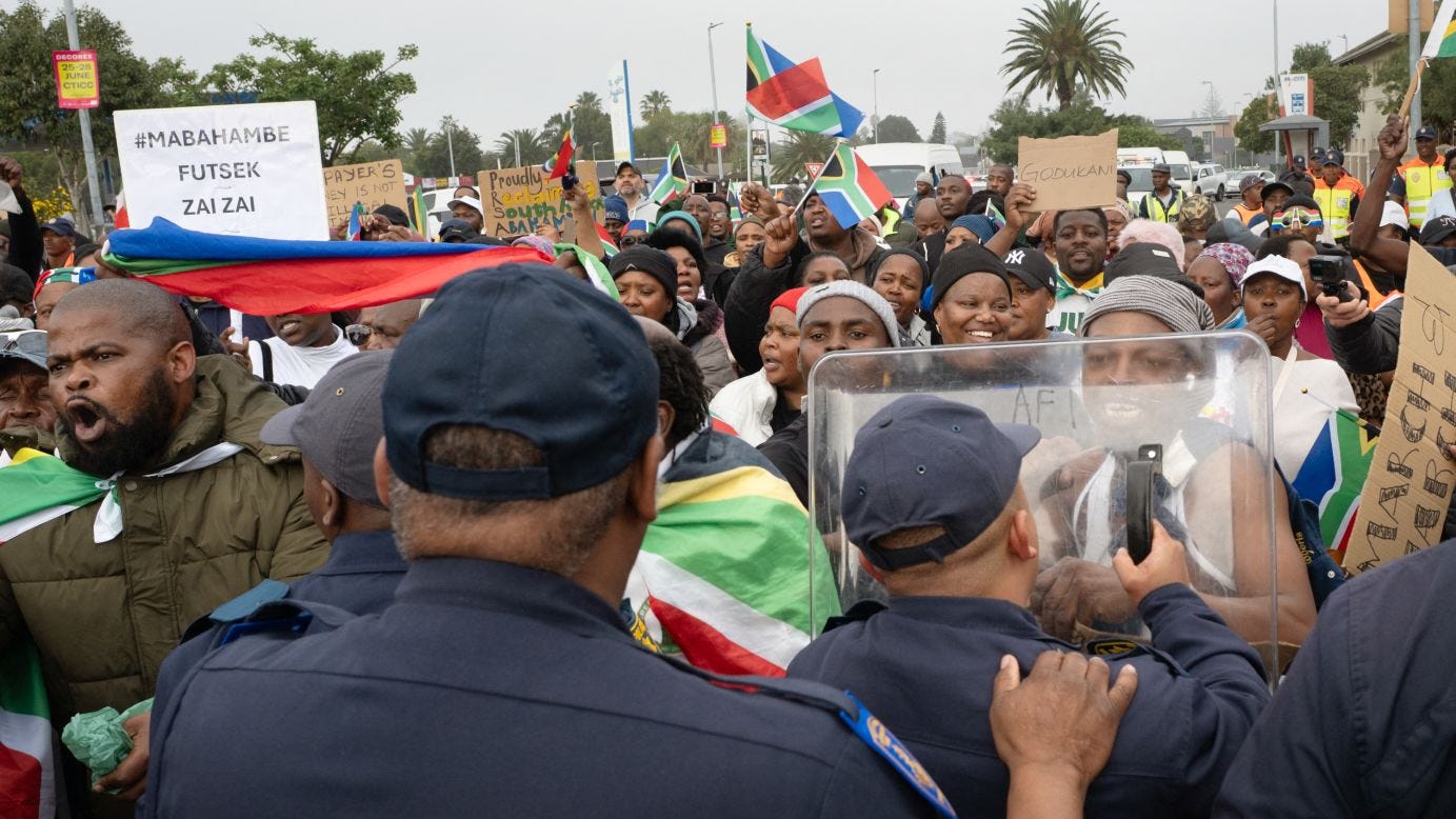 Leave or return in a coffin': The threat driving migrants out of South  Africa | CNN