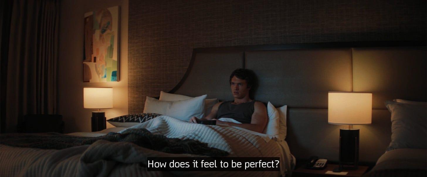 Ilya watching Shane on TV Ilya watching Shane on TV