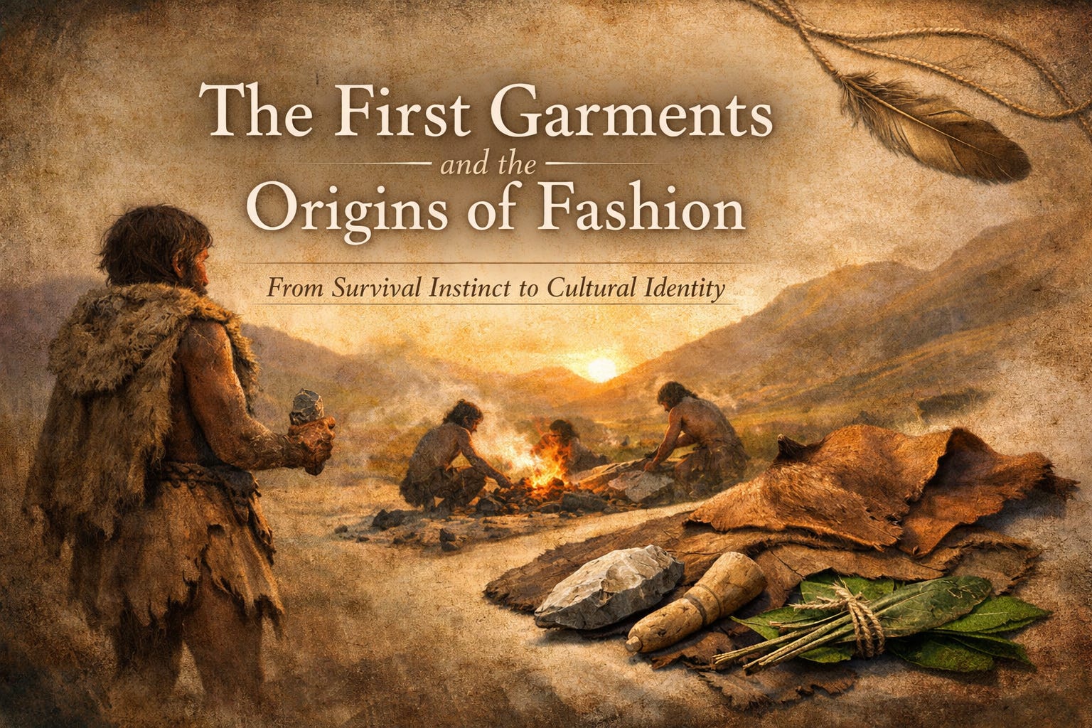The First Garments and the Origins of Fashion - by IamMayah