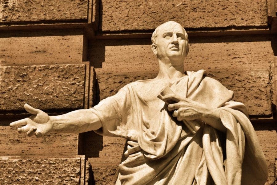 Marcus Tullius Cicero and the Harmony Between Politics and Philosophy -  VoegelinView