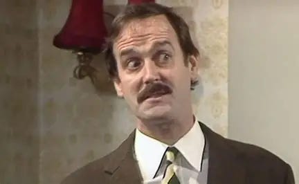 Image result for image of basil fawlty