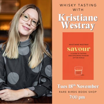 An Evening of Whisky Tasting with Kristiane Westray An Evening of Whisky Tasting with Kristiane Westray