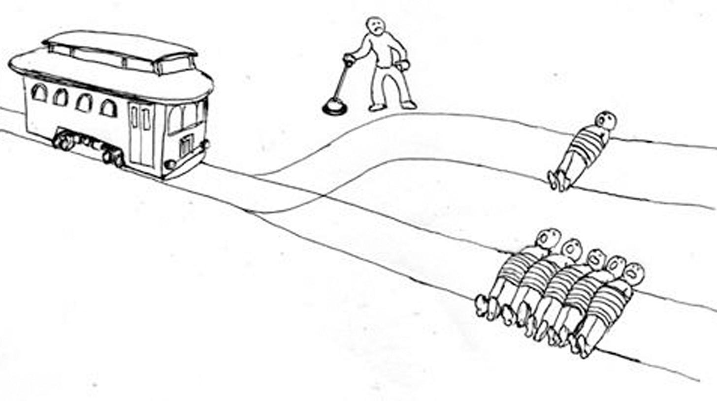 The Trolley Problem | Know Your Meme The Trolley Problem | Know Your Meme