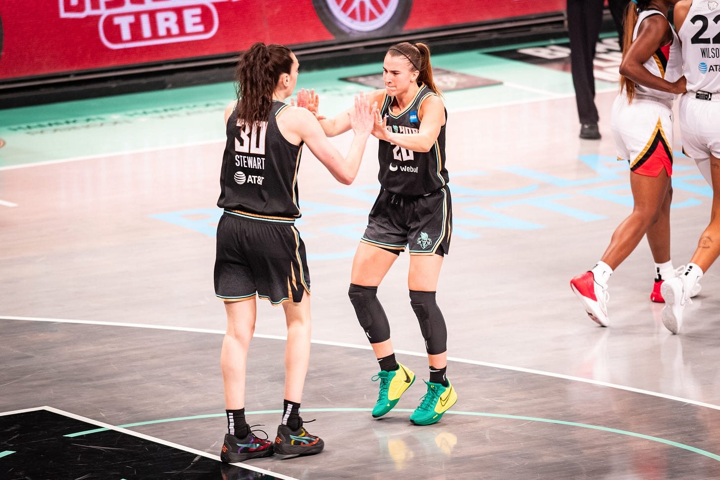 The confidence of Stewart and Ionescu helps Liberty secure semifinal Game 1  win - The IX Basketball