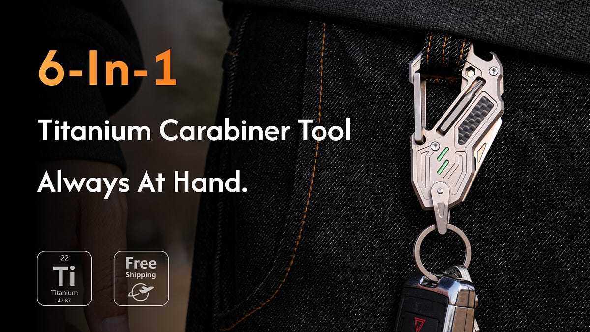 Funding Now: Edrin Carabiner Multi-tool