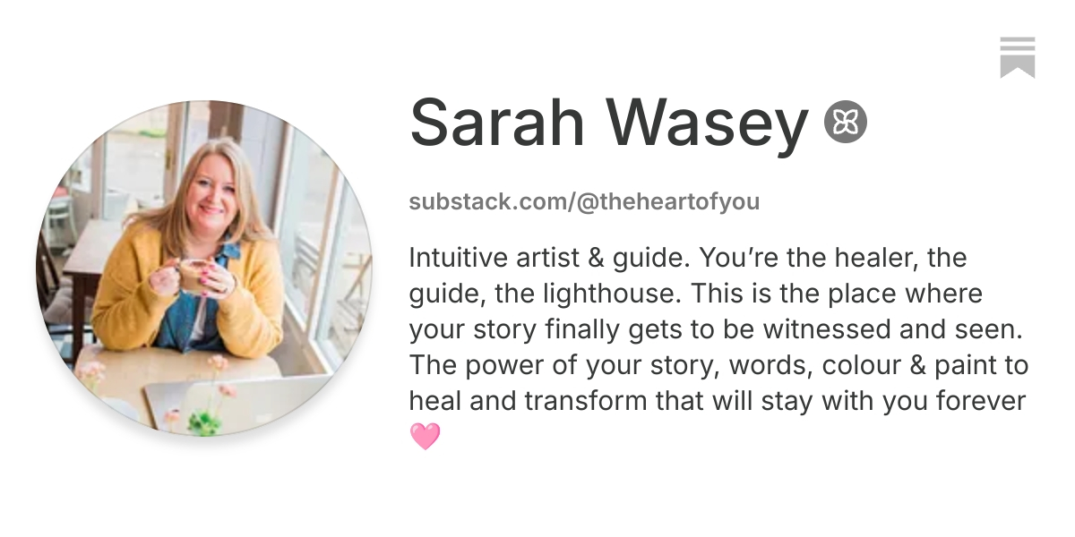 Sarah Wasey | Substack