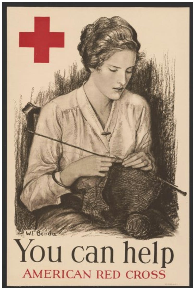 A person knitting a red cross
AI-generated content may be incorrect. A person knitting a red cross
AI-generated content may be incorrect.