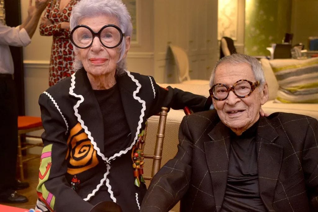 Iris Apfel jewish