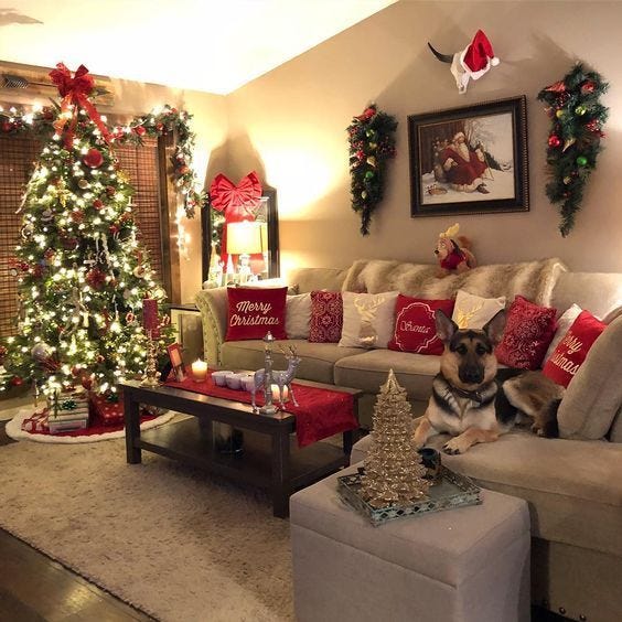 50+ Christmas Apartment Decor Ideas that takes the Definition of Elegance  to a Whole New level - Hik