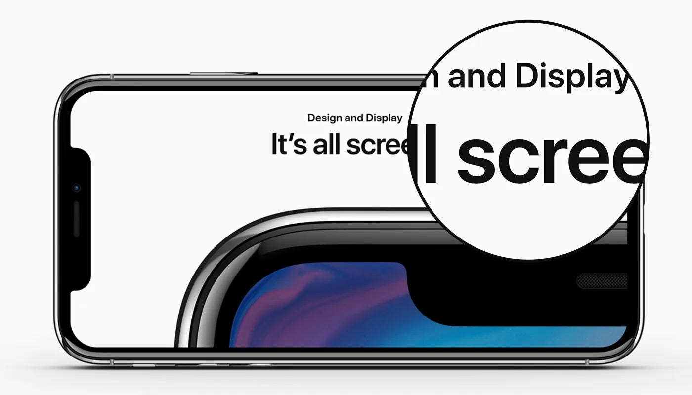 iPhone X: The first true @3x device - by Max Stein