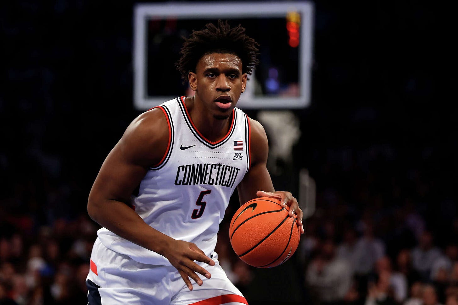 UConn senior center Tarris Reed Jr. has played in six of 11 games.
