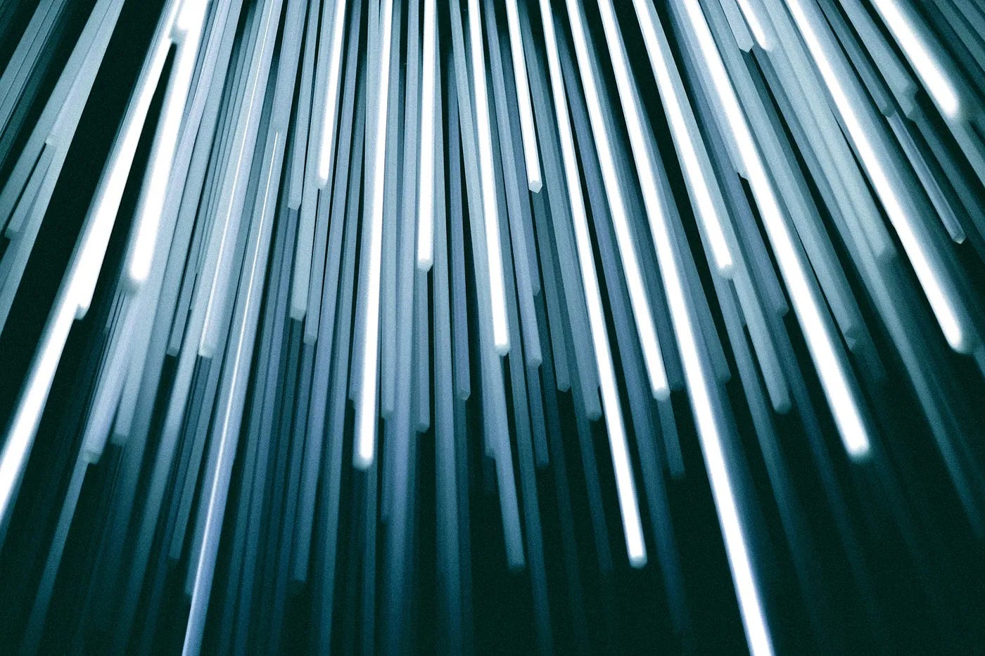An abstract background of blue and white vertical lines. Photo by Christopher Burns on Unsplash An abstract background of blue and white vertical lines. Photo by Christopher Burns on Unsplash