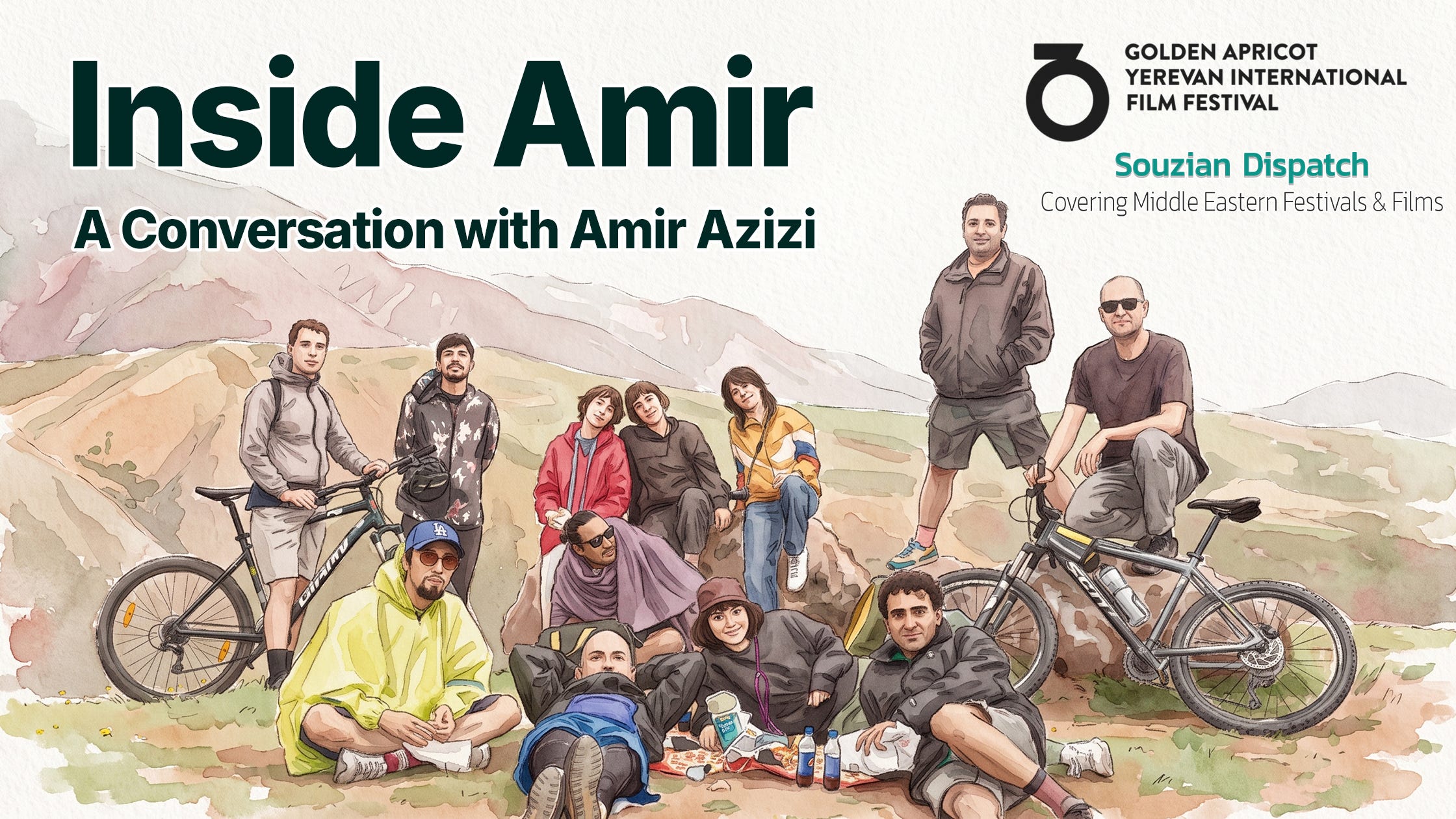 Amir Azizi on Inside Amir, Tehran and the Difficulty of Leaving Amir Azizi on Inside Amir, Tehran and the Difficulty of Leaving