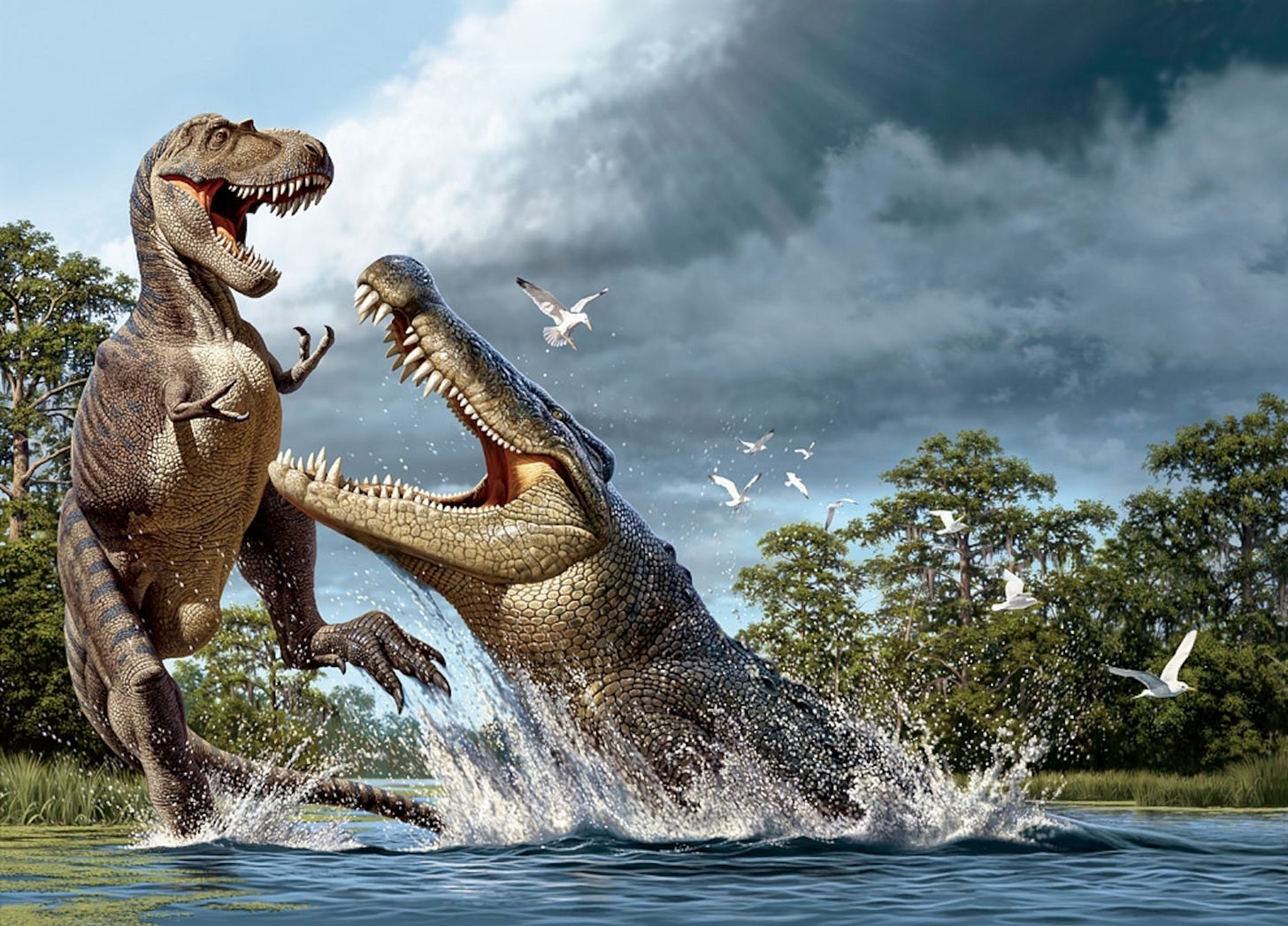 Feces, Bite Marks Flesh Out Giant Dino-Eating Crocs | National Geographic