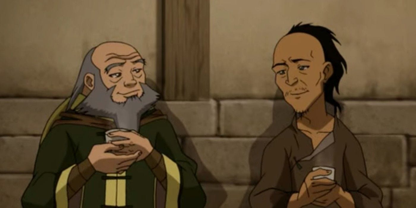 The Last Airbender Theory: Uncle Iroh's Love of Tea Has Profound Meaning The Last Airbender Theory: Uncle Iroh's Love of Tea Has Profound Meaning