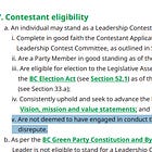 Why is no one running to lead the BC Greens?