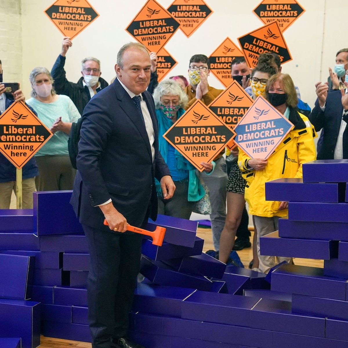 Lib Dems can topple Tory 'blue wall' in south of England, says leader |  Liberal Democrats | The Guardian