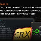 Episode 22: Reply Guys and Robot Toolsmiths: Mining Forums for Long-Term History and Building an OSINT Tool That Improves Itself