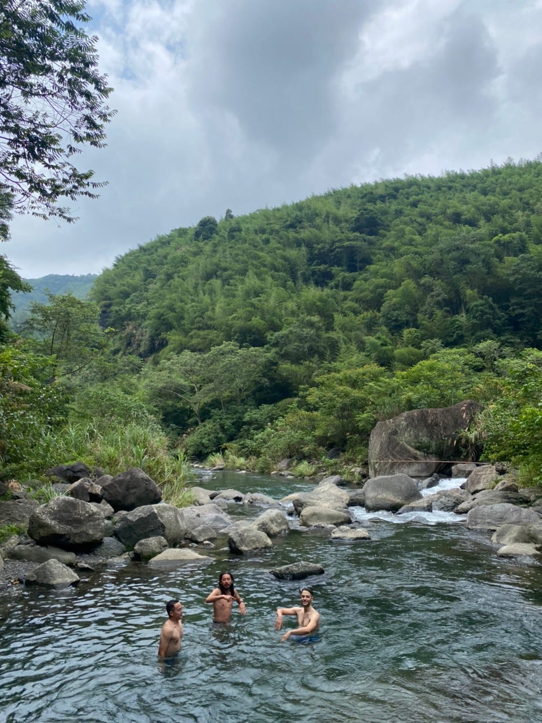 river swim