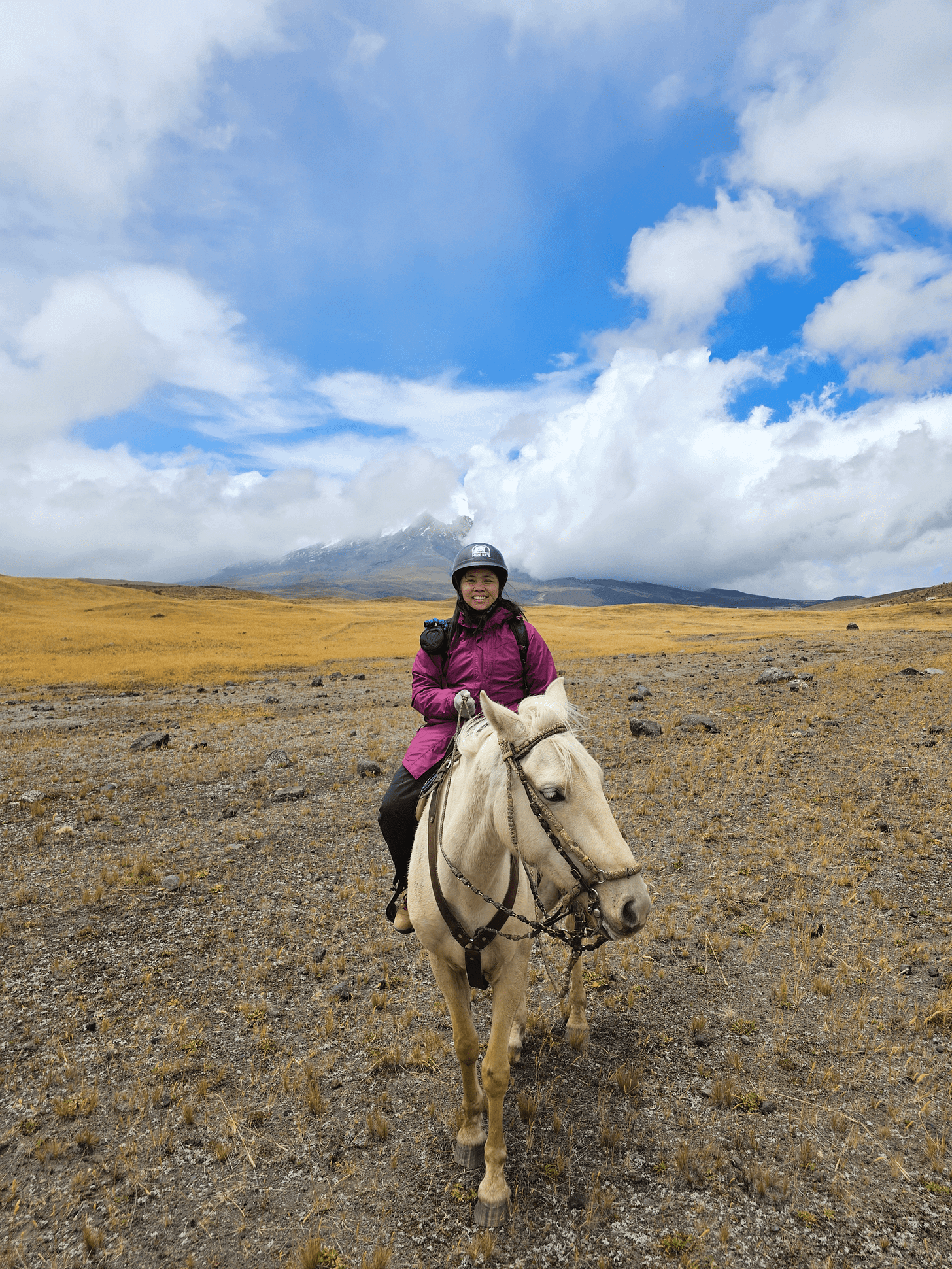 Horseback riding in Cotopaxi, Peru Horseback riding in Cotopaxi, Peru