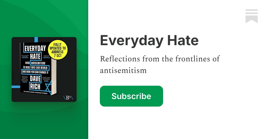 Everyday Hate | Dave Rich | Substack