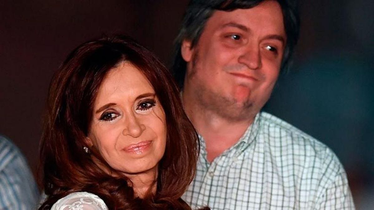 La difícil relación entre Cristina y Máximo Kirchner