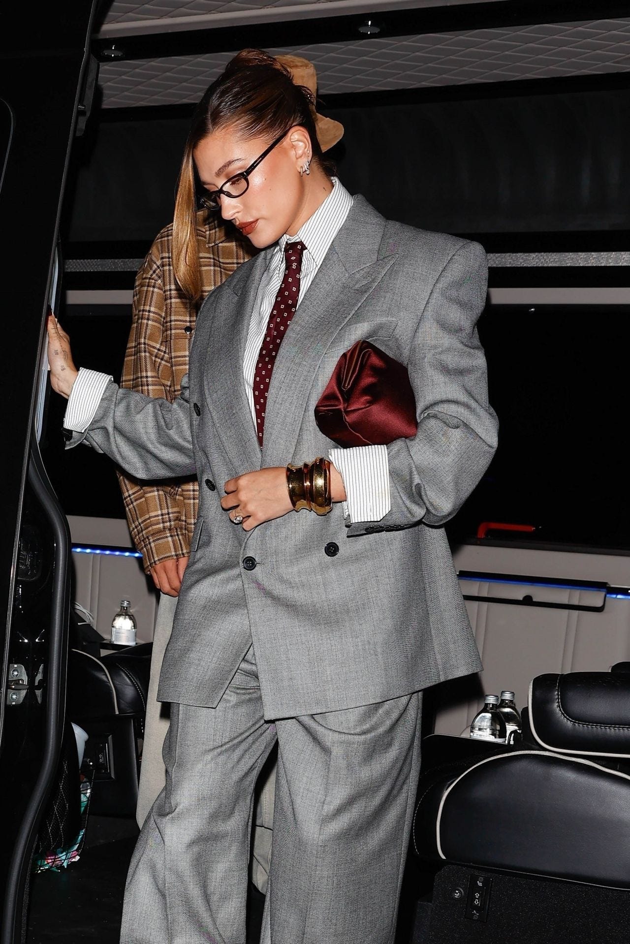 Hailey Bieber Redefines Power Dressing in Saint Laurent's Game-Changing ... Hailey Bieber Redefines Power Dressing in Saint Laurent's Game-Changing ...