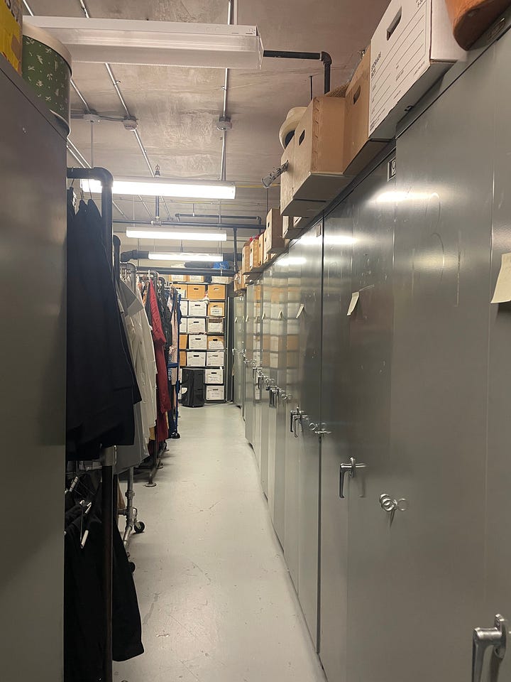 A glimpse into the halls and chambers housing Smith's Historic Clothing Collection, Photo by 21st & 18th