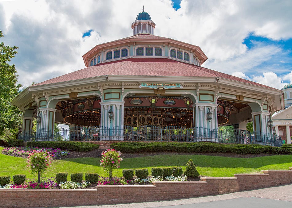 Carousel at Six Flags New England