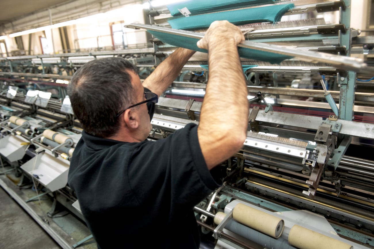 Umbria Verde knitwear: Factory visit – Permanent Style