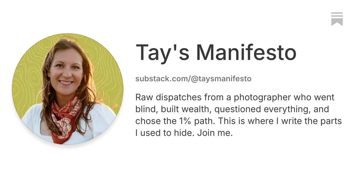 Tay's Manifesto | Substack