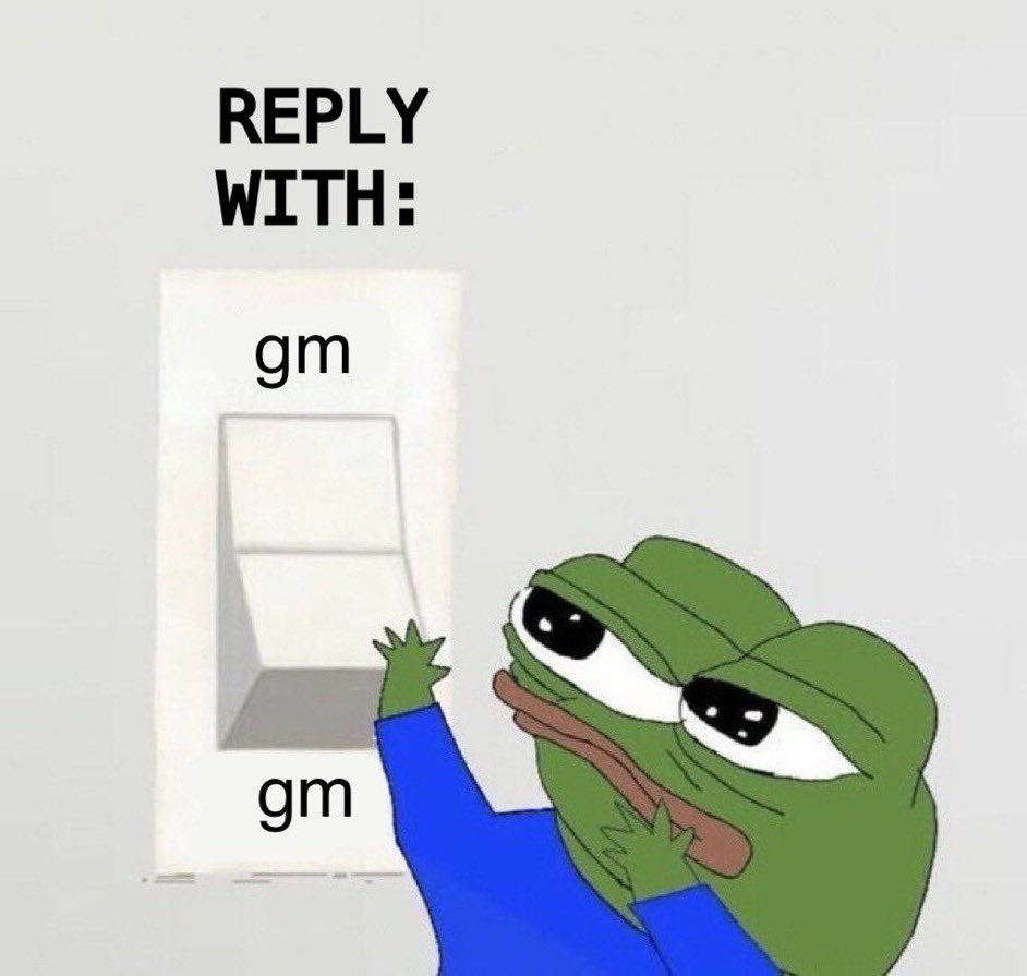 coffee on Twitter: "well. gm then." / Twitter