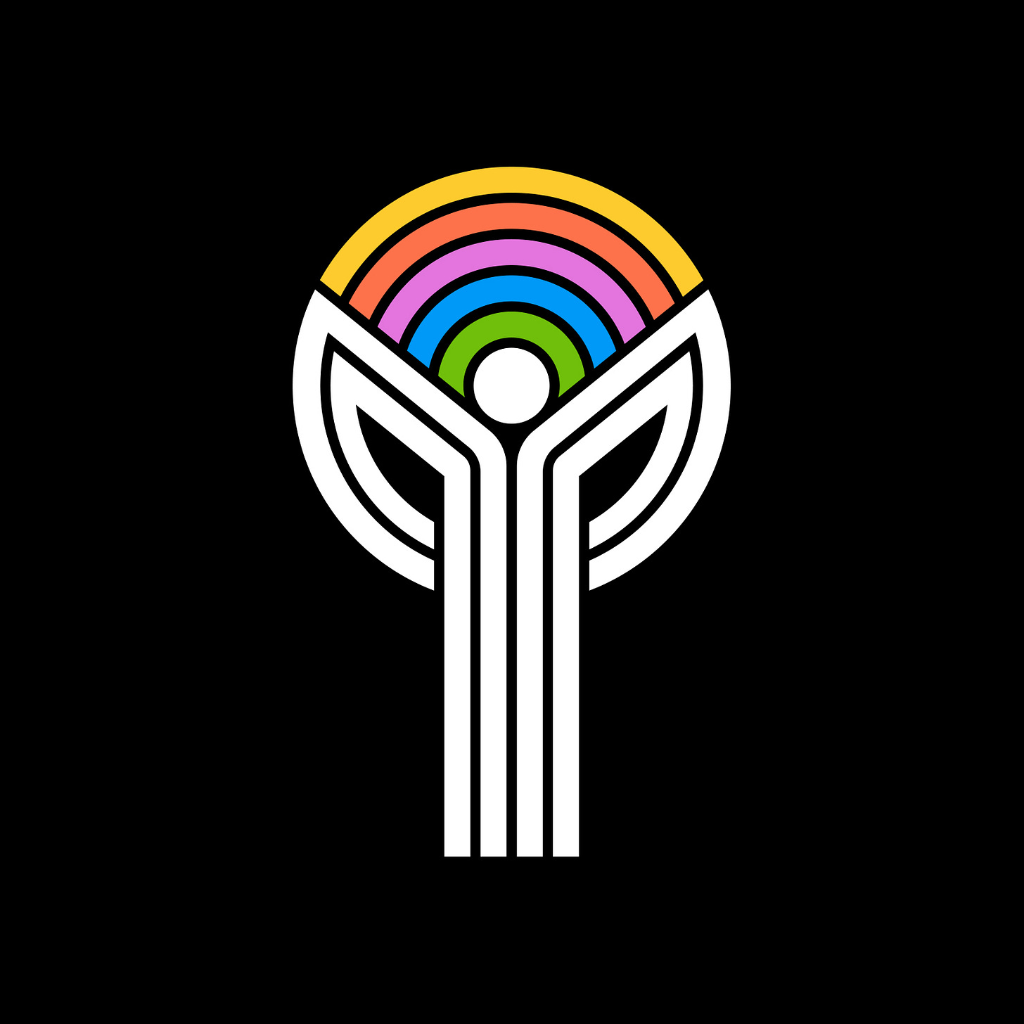John-Follis’ 1981 logo for the Los Angeles Bicentennial. John-Follis’ 1981 logo for the Los Angeles Bicentennial.